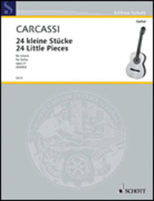CARCASSI - 24 LITTLE PIECES OP 21 FOR GUITAR