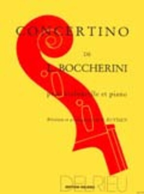 BOCCHERINI - CONCERTINO G CELLO/PIANO