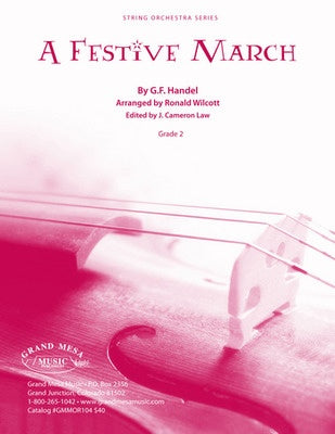 A FESTIVE MARCH FOR STRING ORCHESTRA SO2 SC/PTS