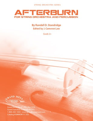 AFTERBURN FOR STRING ORCHESTRA SO2.5 SCORE