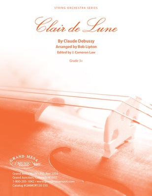 CLAIR DE LUNE FOR STRING ORCHESTRA SO3.5 SCORE