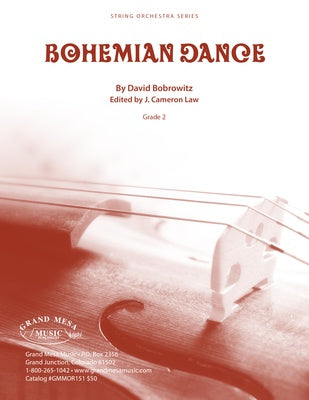 BOHEMIAN DANCE FOR STRING ORCHESTRA SO2 SC/PTS