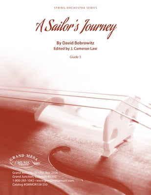 A SAILORS JOURNEY FOR STRING ORCHESTRA SO3 SC/PTS