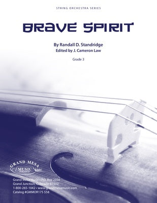 BRAVE SPIRIT FOR STRING ORCHESTRA SO3 SC/PTS
