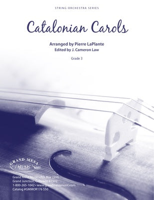 CATALONIAN CAROLS FOR STRING ORCHESTRA SO3 SCORE