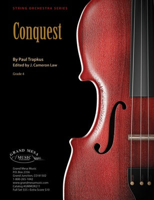 CONQUEST FOR STRING ORCHESTRA SO4 SC/PTS