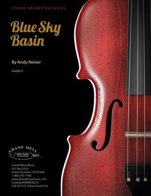 BLUE SKY BASIN FOR STRING ORCHESTRA SO5 SC/PTS