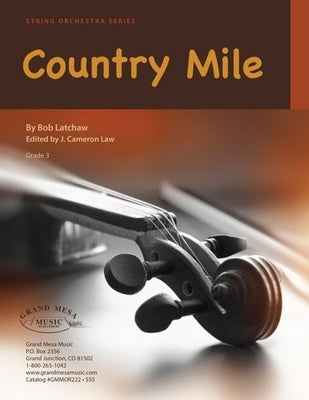 COUNTRY MILE FOR STRING ORCHESTRA SO3 SC/PTS