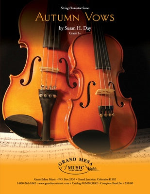 AUTUMN VOWS FOR STRING ORCHESTRA SO2.5 SC/PTS