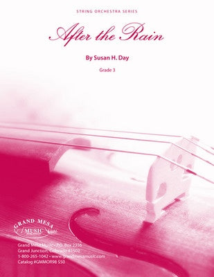 AFTER THE RAIN FOR STRING ORCHESTRA SO3 SC/PTS