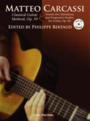 CARCASSI - GUITAR METHOD OP 59 & STUDIES OP 60
