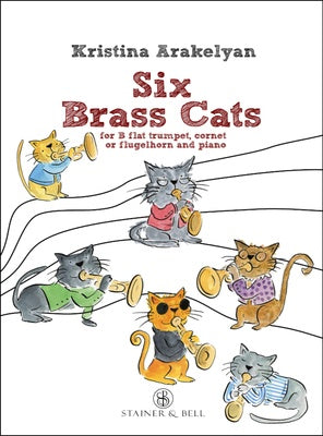 ARAKELYAN - 6 BRASS CATS FOR TRUMPET/PIANO