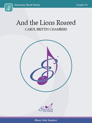 AND THE LIONS ROARED FOR CONCERT BAND CB1.5 SC/PTS