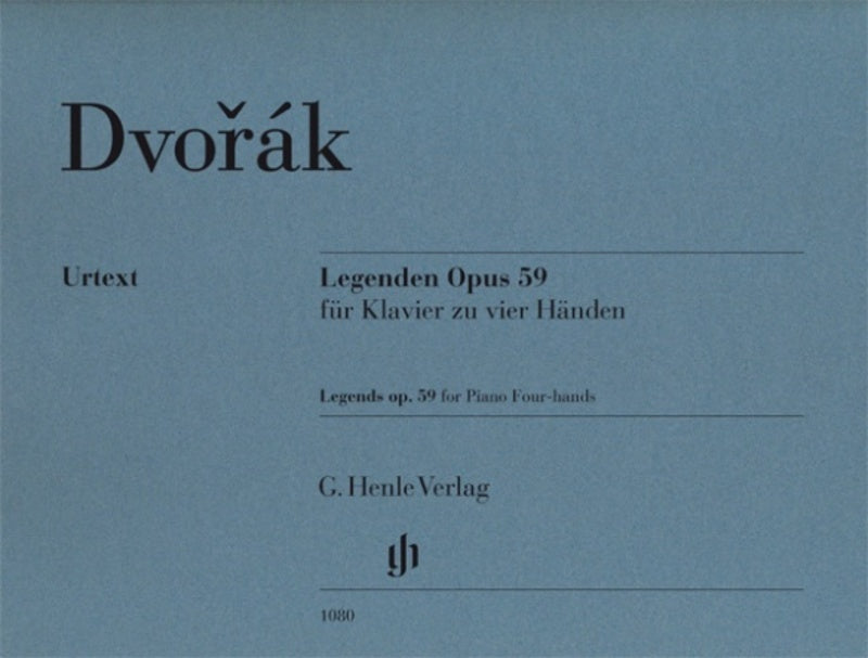 DVORAK - LEGENDS OP 59 PIANO DUET