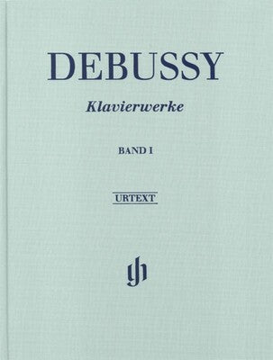 DEBUSSY - PIANO WORKS VOL 1 URTEXT CLOTH