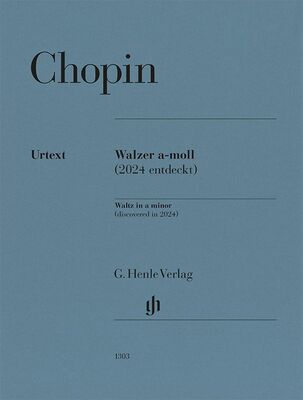 CHOPIN - WALTZ IN A MINOR (DISCOVERED IN 2024) FOR PIANO