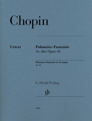 CHOPIN - POLONAISE FANTAISIE A FLAT OP 61 PIANO
