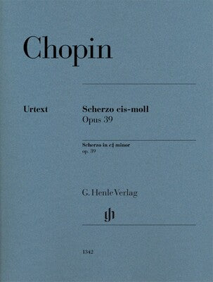 CHOPIN - SCHERZO C SHARP MINOR OP 39 PIANO