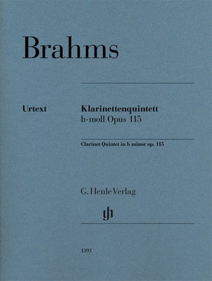 BRAHMS - CLARINET QUINTET B MINOR OP 115 PARTS