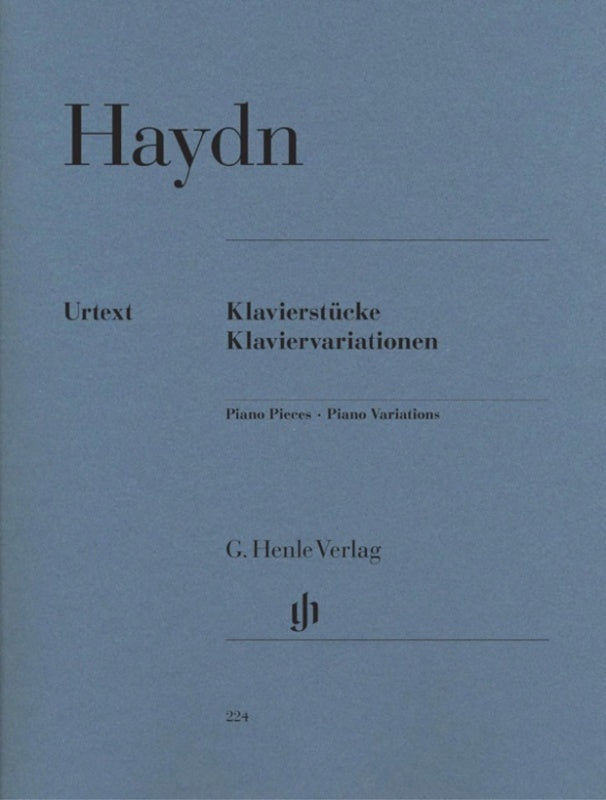 HAYDN - PIANO PIECES AND VARIATIONS