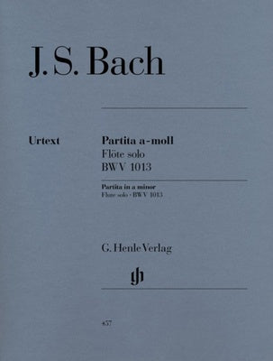 BACH - PARTITA (SONATA) A MIN BWV 1013 FLUTE SOLO