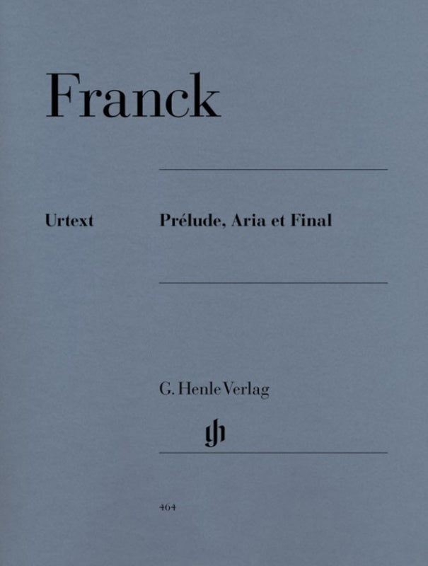 FRANCK - PRELUDE ARIA ET FINAL