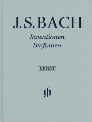 BACH - INVENTIONS AND SINFONIAS FOR PIANO CLOTHBOUND URTEXT