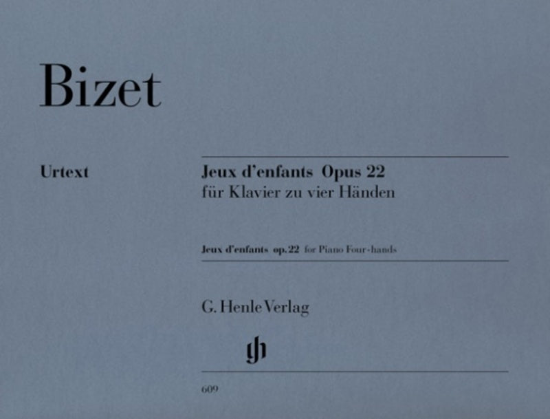 BIZET - JEUX DENFANTS OP 22 PIANO DUET URTEXT