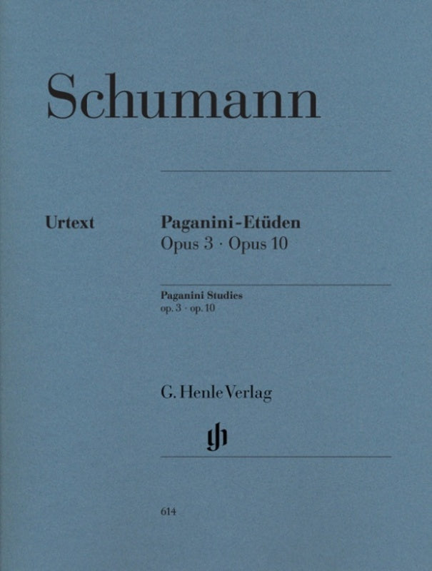 PAGANINI STUDIES OP 3 OP 10