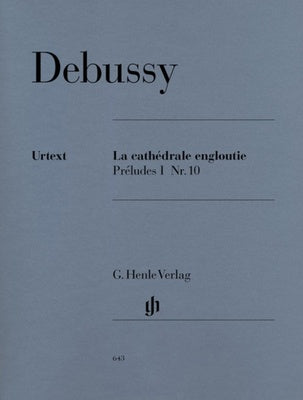 DEBUSSY - LA CATHEDRAL ENGLOUTIE FOR PIANO URTEXT