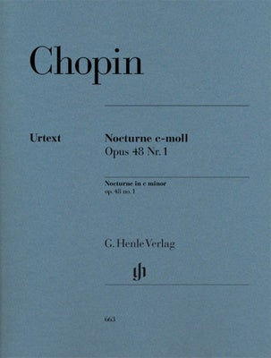 CHOPIN - NOCTURNE OP 48 NO 1 C MIN URTEXT