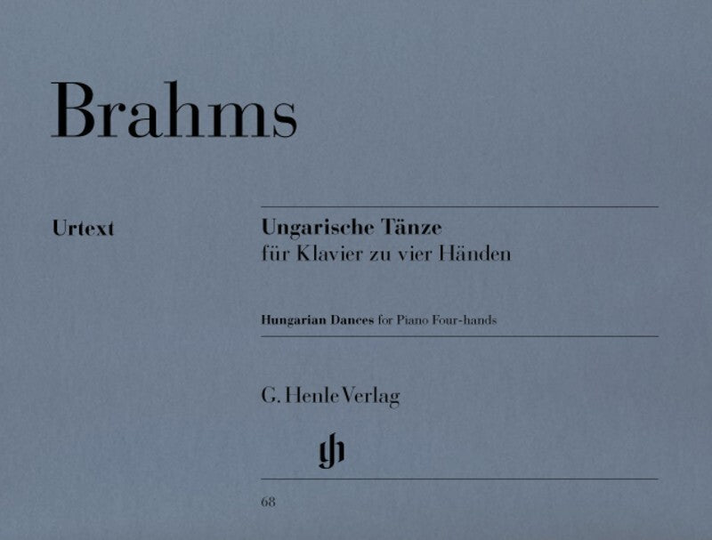 BRAHMS - HUNGARIAN DANCES COMPLETE FOR PIANO DUET