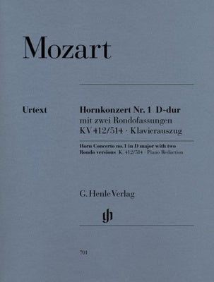 CONCERTO NO1 K 412 K 514 D W/ 2 RONDO VERS F HRN