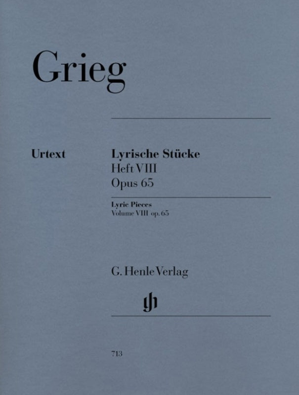 GREIG - LYRIC PIECES OP 65 URTEXT