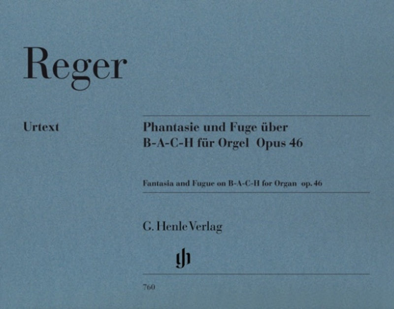 FANTASY FUGUE NAME OF BACH OP 46