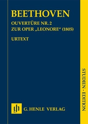 BEETHOVEN - OVERTURE NO 2 LEONORE STUDY SCORE