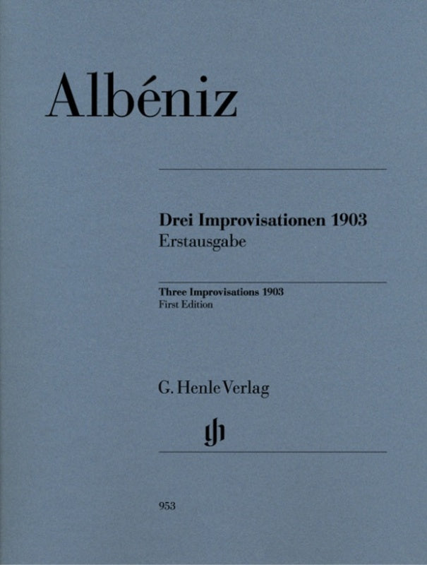 IMPROVISATIONS 3 (1903) BK/CD