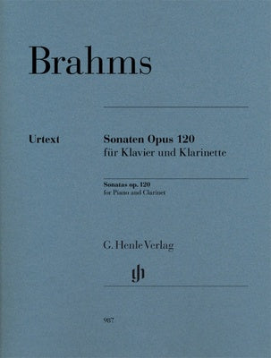 BRAHMS - SONATAS OP 120 CLARINET/PIANO