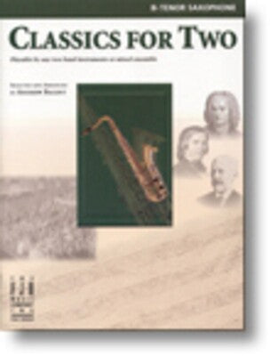 CLASSICS FOR TWO TENOR SAXOPHONE