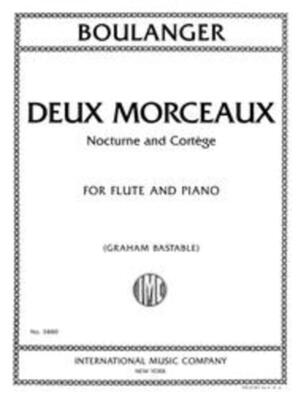 BOULANGER - NOCTURNE AND CORTEGE FOR FLUTE/PIANO