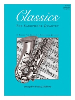 CLASSICS FOR SAX QUARTET TENOR SAX
