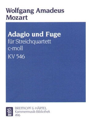 ADAGIO AND FUGUE K 546 C MIN 2 VLN VLA VC