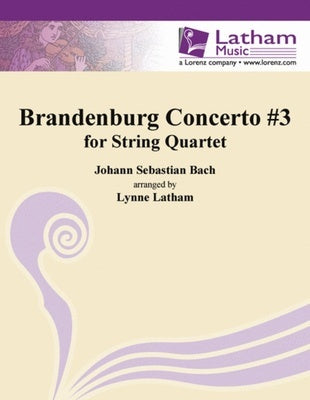BRANDENBURG CONCERTO NO 3 STRING QUARTET PARTS