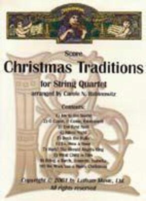 CHRISTMAS TRADITIONS FOR STRING QUARTET SC/PTS