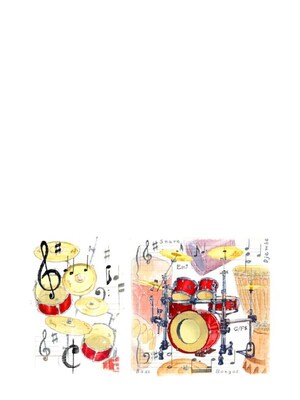 A5 WRITING PAD DRUM