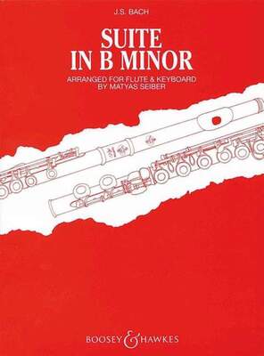 BACH - SUITE IN B MINOR FLUTE/PIANO
