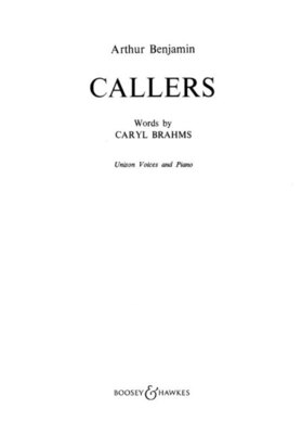 BENJAMIN - CALLERS UNISON/PIANO
