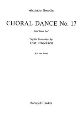BORODIN - CHORAL DANCE NO 17 SA