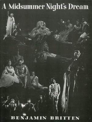 BRITTEN - A MIDSUMMER NIGHTS DREAM OP 64 VOCAL SCORE