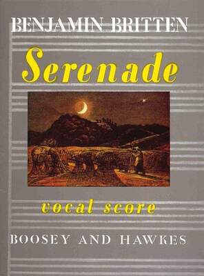 BRITTEN - SERENADE FOR TENOR OP 31 VOCAL SCORE